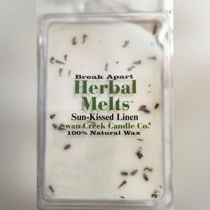 SUN-KISSED LINEN Wax Bar, NEW.  Swan Creek Candle Co.